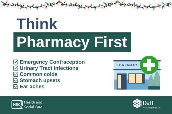 Think Pharmacy First This Winter Department Of Health
