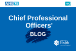 NHS 75 - Chief Professional Officers' blog page