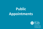 doh public appointments