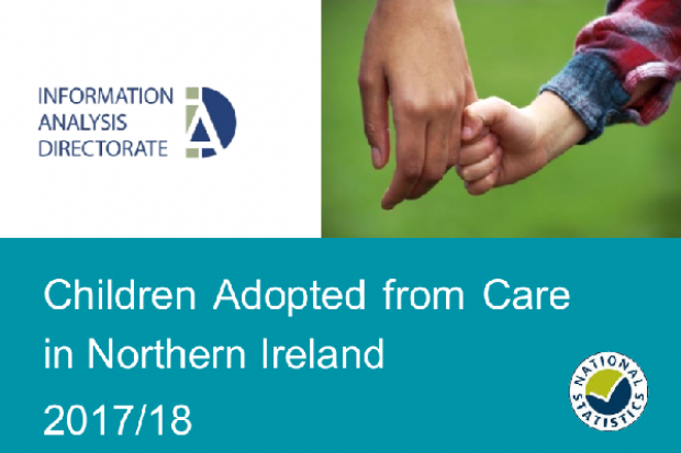 children adopted from care NI 2017-18