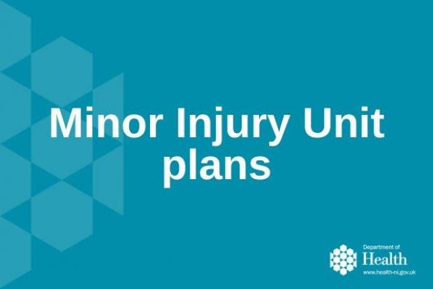 Minor Injury Unit plans