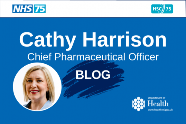 NHS 75 blog - Chief Pharmaceutical Officer Cathy Harrison