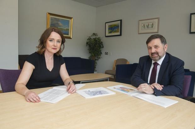 Siobhan O'Neill and Minister Swann