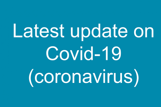 Latest update on coronavirus (Covid-19) 