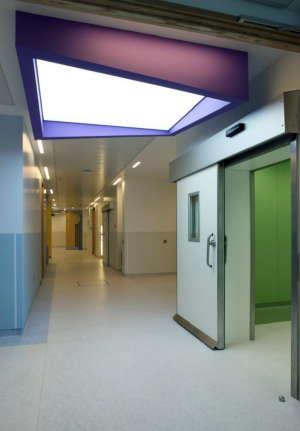Image shows use of natural light in Craigavon Area Hospital