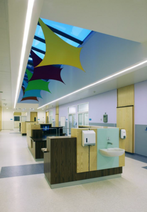 Image shows orthopaedic ward at Craigavon Area Hospital