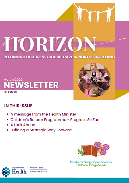 Image of Horizon newsletter cover page