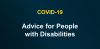 advice for people with disabilities
